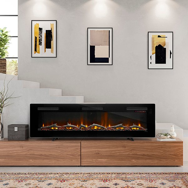 Dimplex Sierra Linear Built in Electric Fireplace - 72in