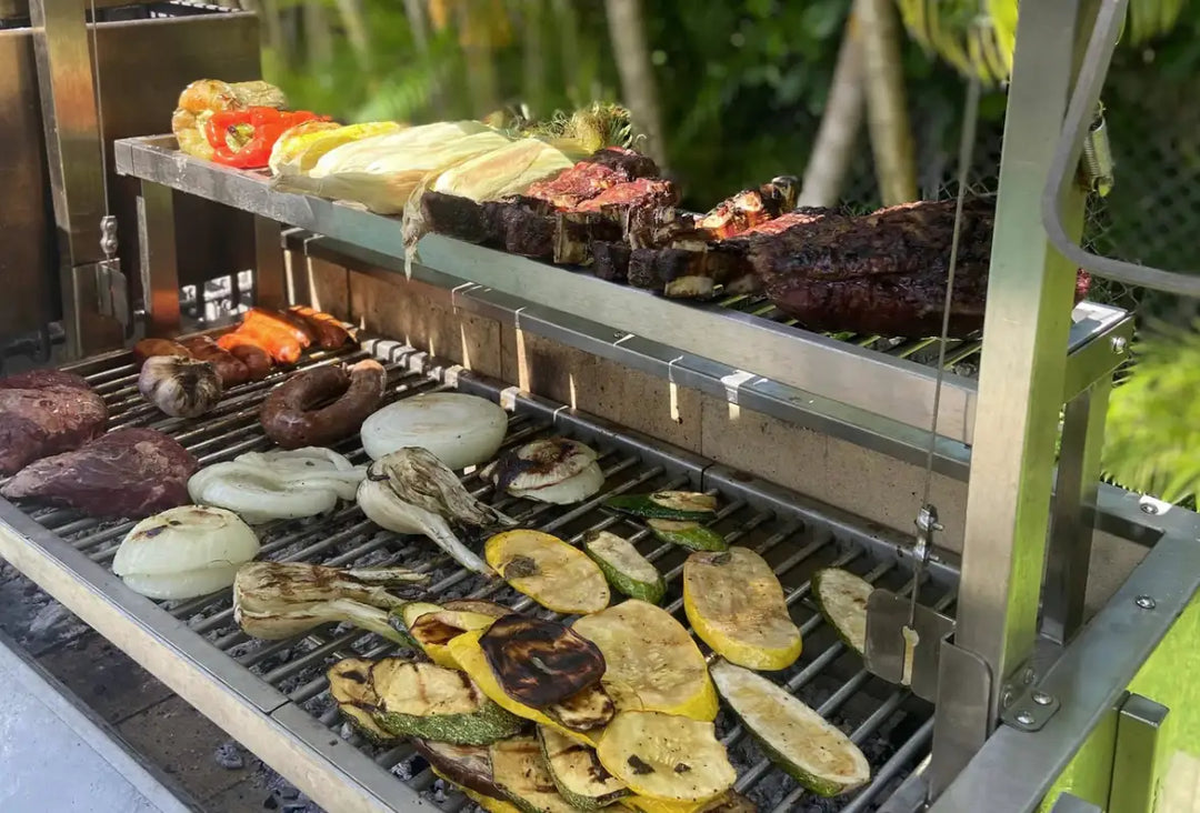 Tagwood BBQ Stainless Steel Warming Rack: Durable stainless steel accessory for keeping food warm, toasting buns, and resting meats between cooks, compatible with most Tagwood BBQ models, mounts over main grates for flexible use.