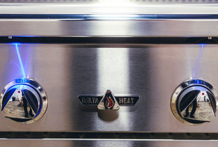 Delta Heat 38" Stainless Steel Outdoor Gas Grill - Built-In