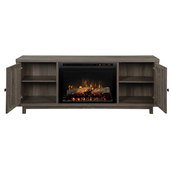 Dimplex Jesse 65" Media Console Mantel with 25/26" Electric Firebox/Fireplace