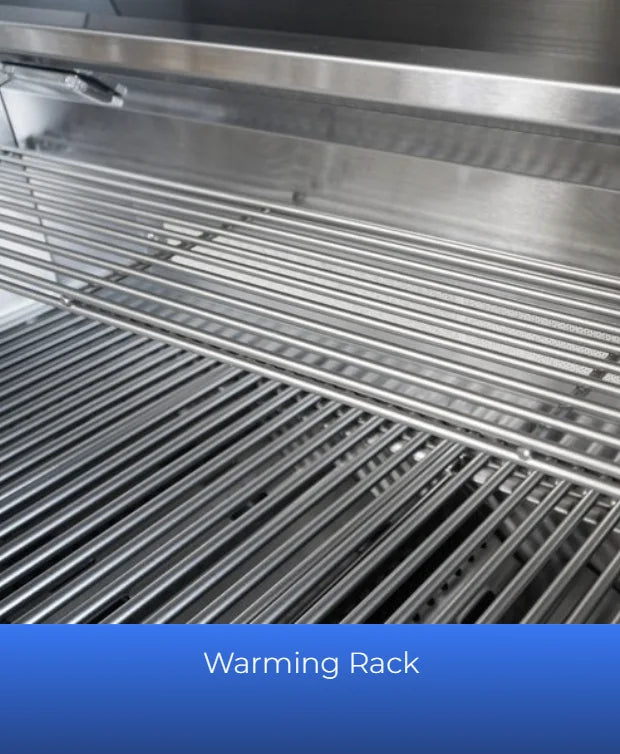 Broilmaster B-Series 25" Stainless Steel Portable Gas Grill: A compact, space-saving grill built from durable 304 stainless steel, featuring three cast burners delivering 42,000 BTUs and a spacious 515 sq. in. cooking surface.