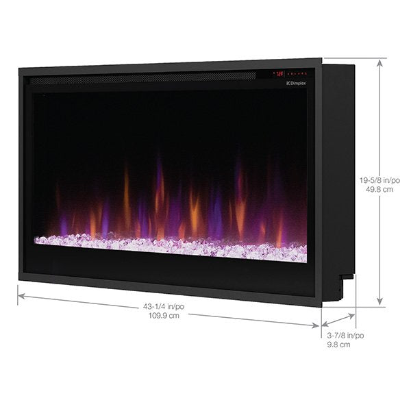 Dimplex Mutli-Fire Slim 42" Smart Recessed / Wall Mount Linear Electric Fireplace