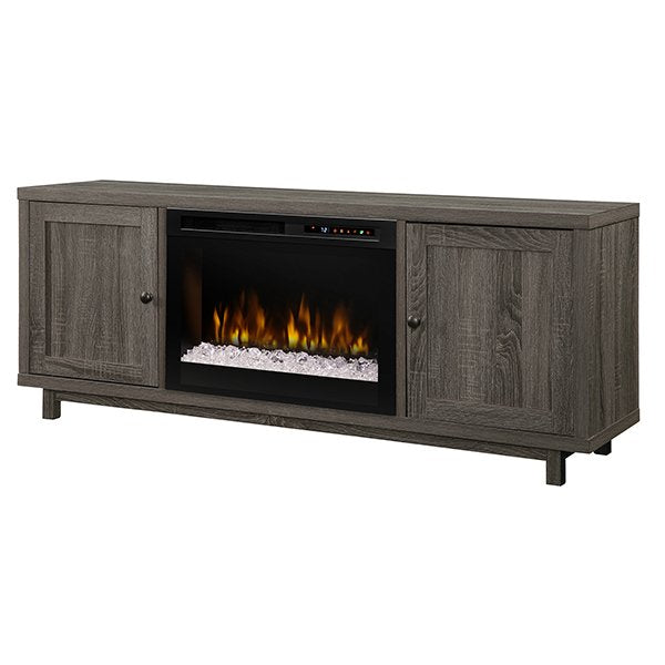 Dimplex Jesse 65" Media Console Mantel with 25/26" Electric Firebox/Fireplace