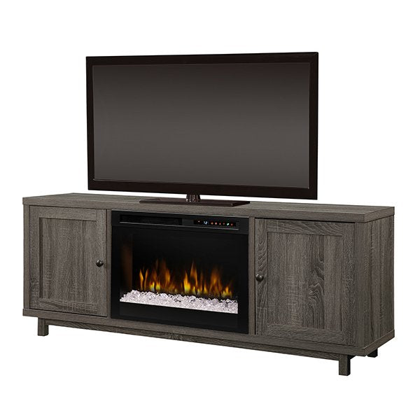 Dimplex Jesse 65" Media Console Mantel with 25/26" Electric Firebox/Fireplace