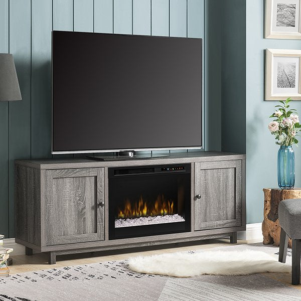 Dimplex Jesse 65" Media Console Mantel with 25/26" Electric Firebox/Fireplace