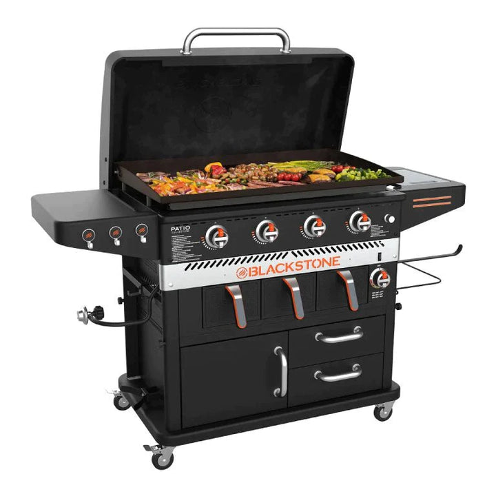 Blackstone- 36" Griddle W/ Air Fryer & Cabinets- 1923 - CozeeFlames.com