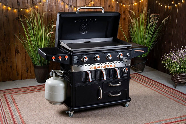 Blackstone- 36" Griddle W/ Air Fryer & Cabinets- 1923 - CozeeFlames.com