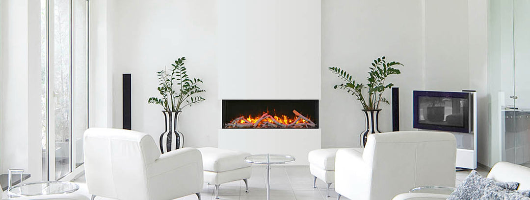 Amantii True View Slim Smart 30-72" Electric Fireplace