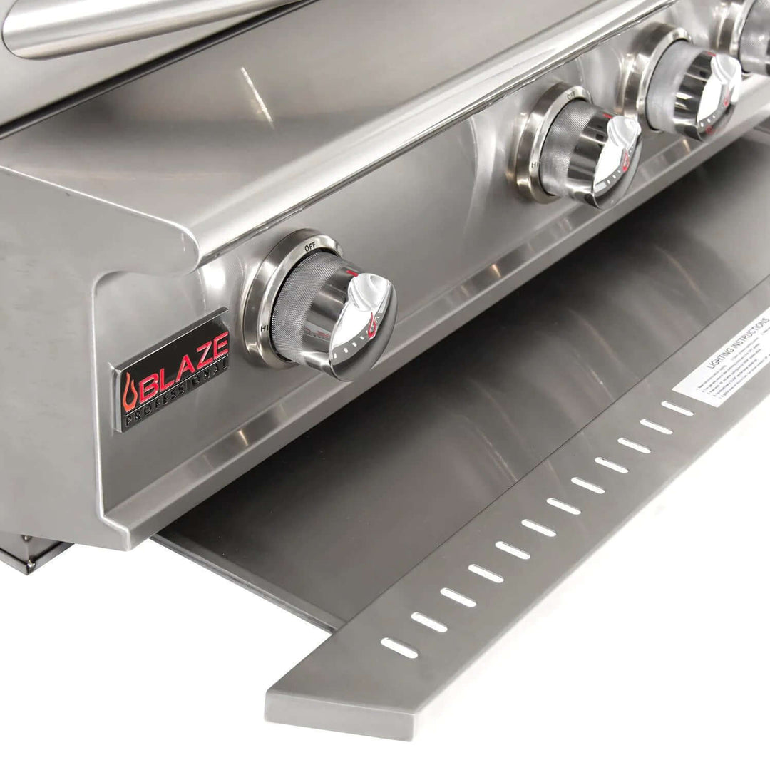 Blaze Professional LUX 44-Inch 4-Burner Freestanding Gas Grill With Rear Infrared Burner - BLZ-4PRO-NG/LP