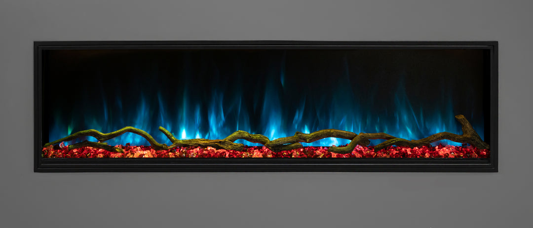 Modern Flames "Landscape Pro Slim" Smart Electric Fireplace, Size 80"