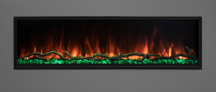 Modern Flames "Landscape Pro Slim" Smart Electric Fireplace, Size 68"