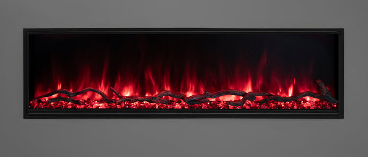 Modern Flames Landscape Pro Slim 56" Built In Linear Electric Fireplace