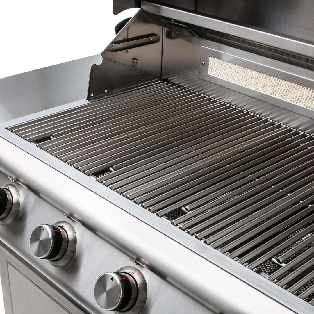 Blaze Premium LTE 40-Inch 5-Burner Built-In Grill With Rear Infrared Burner & Grill Lights - BLZ-5LTE2-NG/LP