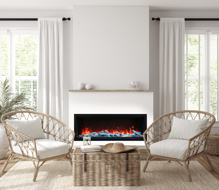 Amantii Symmetry Bespoke Xtra Tall Smart Electric Fireplace