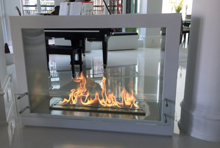 The Bio Flame Rogue 2.0 36-inch Single Sided Ethanol Fireplace