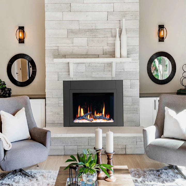 Litedeer LiteStar 38-in Smart Electric Fireplace Insert - ZEF38VC