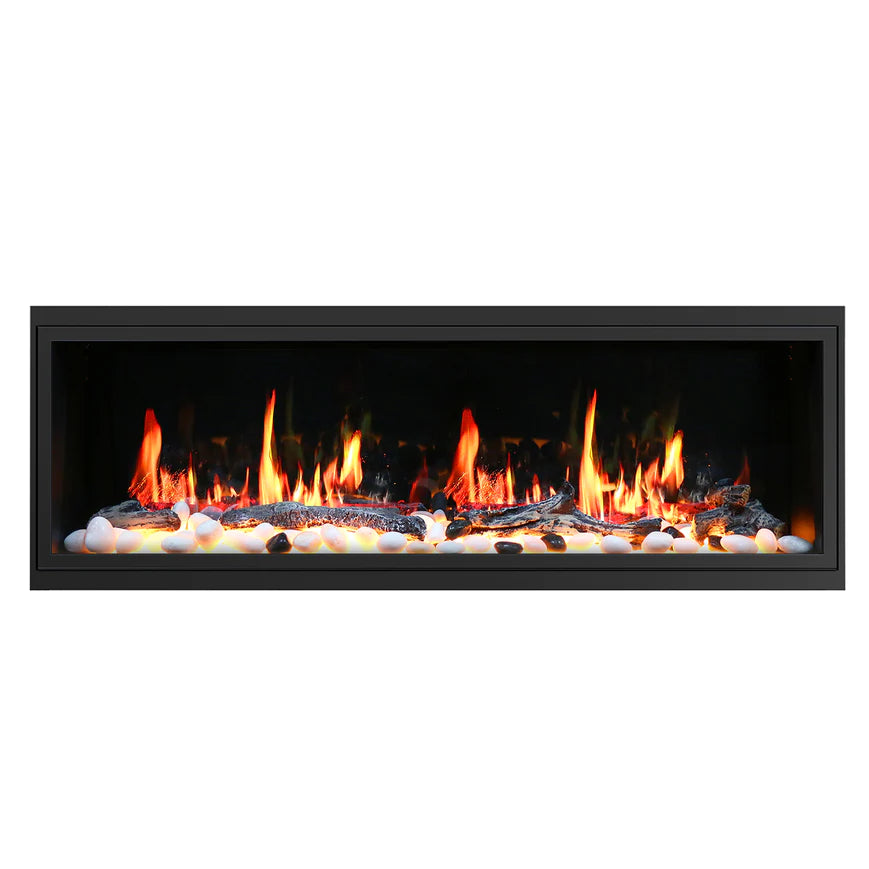 Litedeer Latitude 45-75" Ultra Linear Electric Fireplace with Smart App