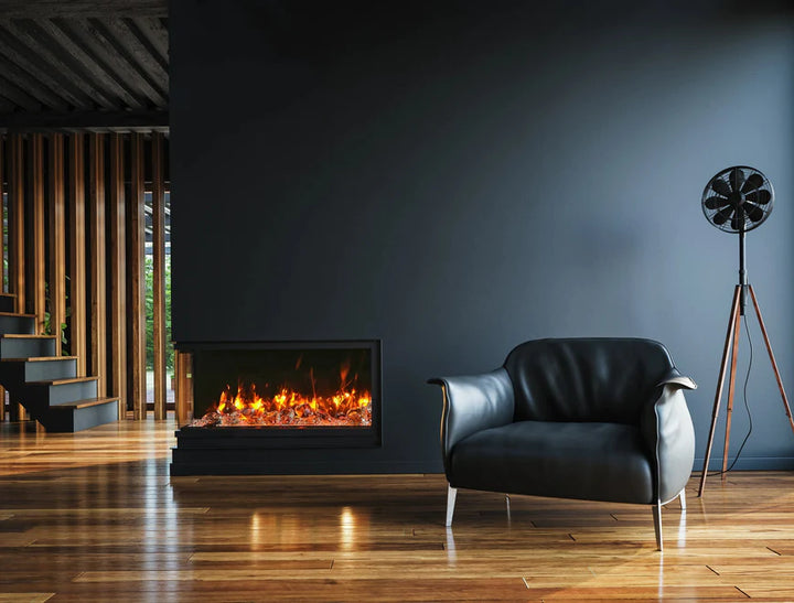 Amantii True View Slim Smart 30-72" Electric Fireplace