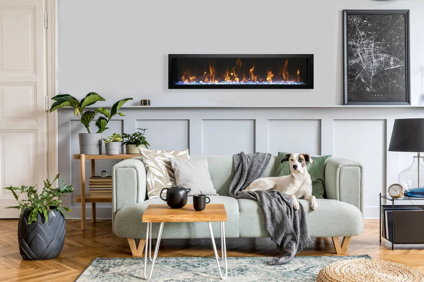 Amantii - Symmetry Xtra Slim Smart Electric Fireplace