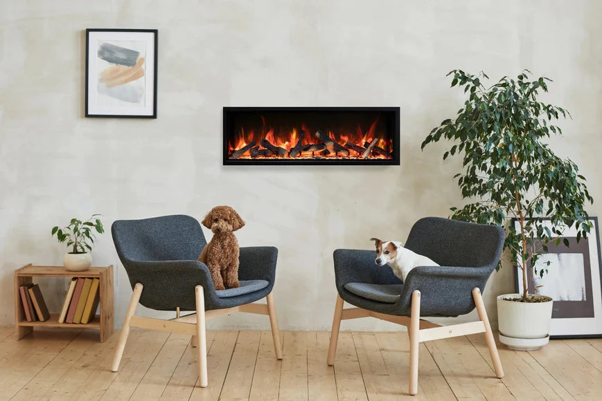 Amantii Symmetry Bespoke Xtra Tall Smart Electric Fireplace