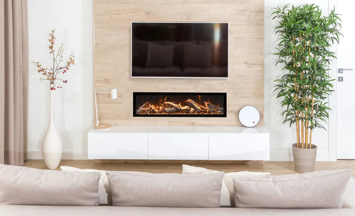 Amantii Symmetry Bespoke Xtra Tall Smart Electric Fireplace