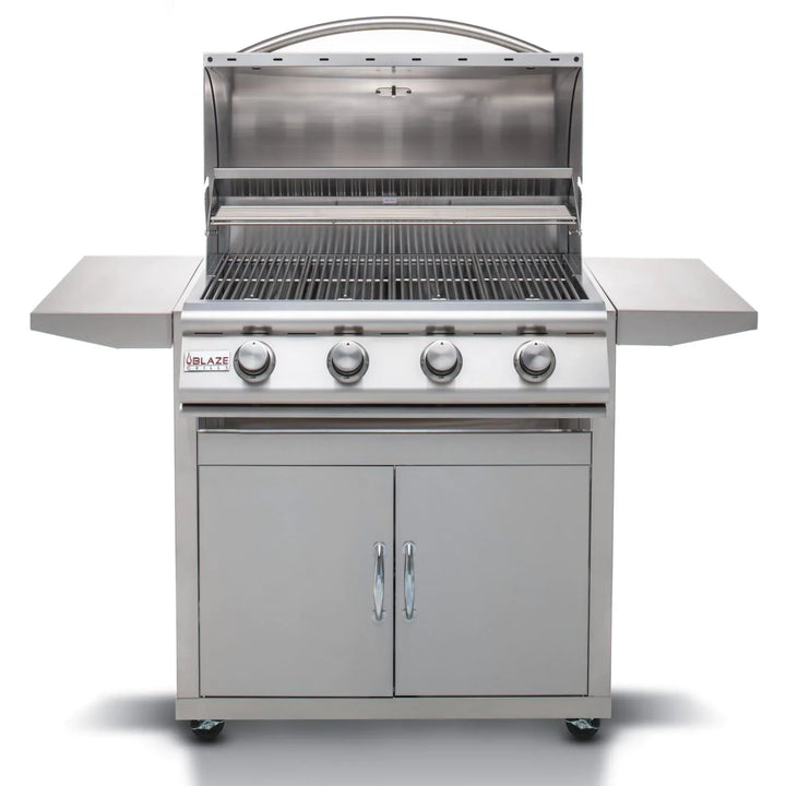 Blaze Freestanding Prelude LBM 32-Inch 4-Burner Gas Grill - BLZ-4LBM-LP/NG