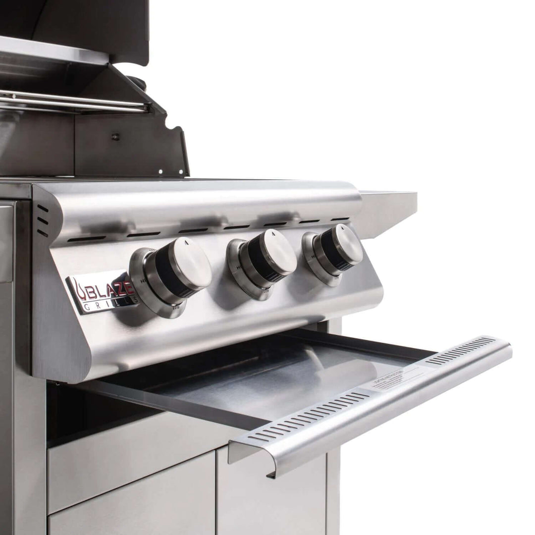 Blaze Prelude LBM 32-Inch 4-Burner Built-In Gas Grill - BLZ-4LBM-LP/NG