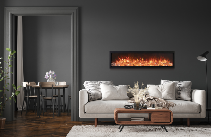 Amantii Symmetry Bespoke Xtra Tall Smart Electric Fireplace