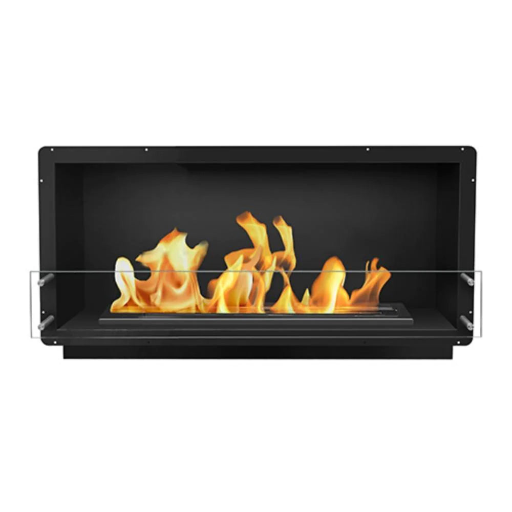 The Bio Flame Xl Firebox SS 53-inch Built-in Ethanol Fireplace
