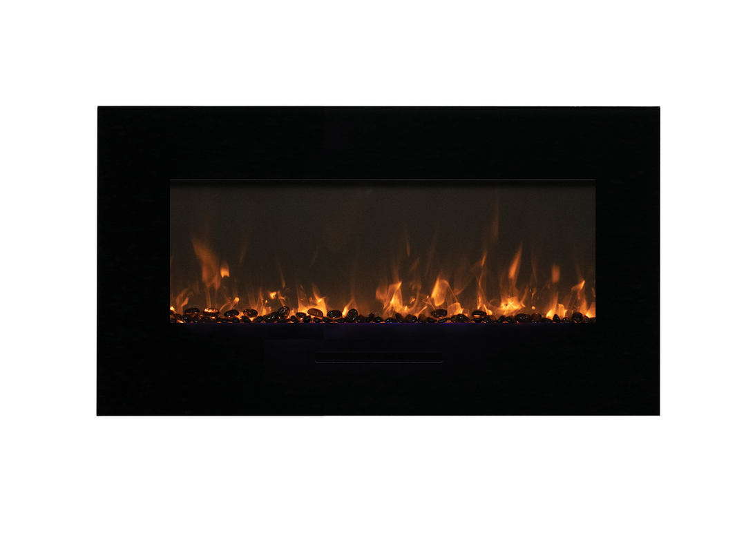 Amantii - WM-FM-BG wall mount Electric Fireplace